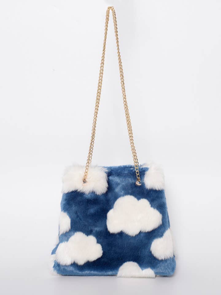 Faux Fur Cloud Handbag for wholesale by Après Babe