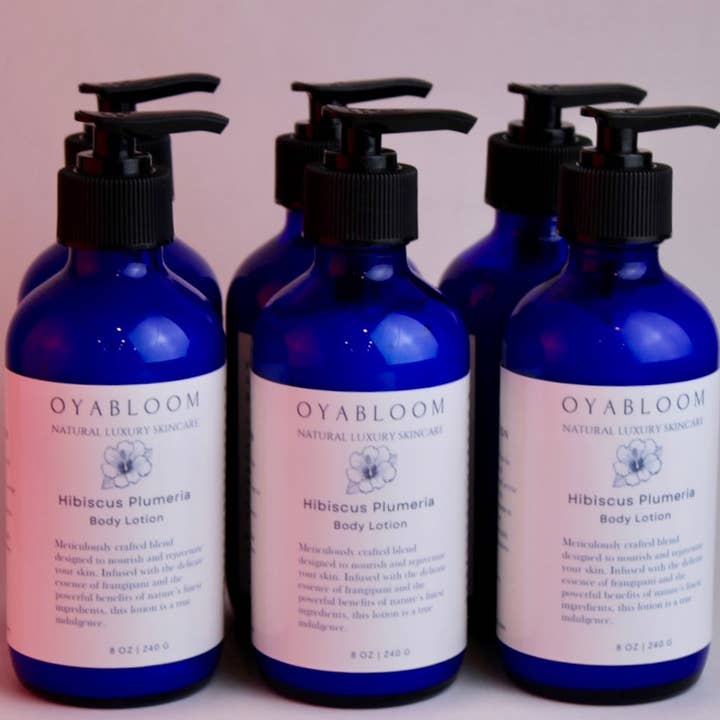 Hibiscus & Plumeria Body Lotiom for wholesale by Oyabloom