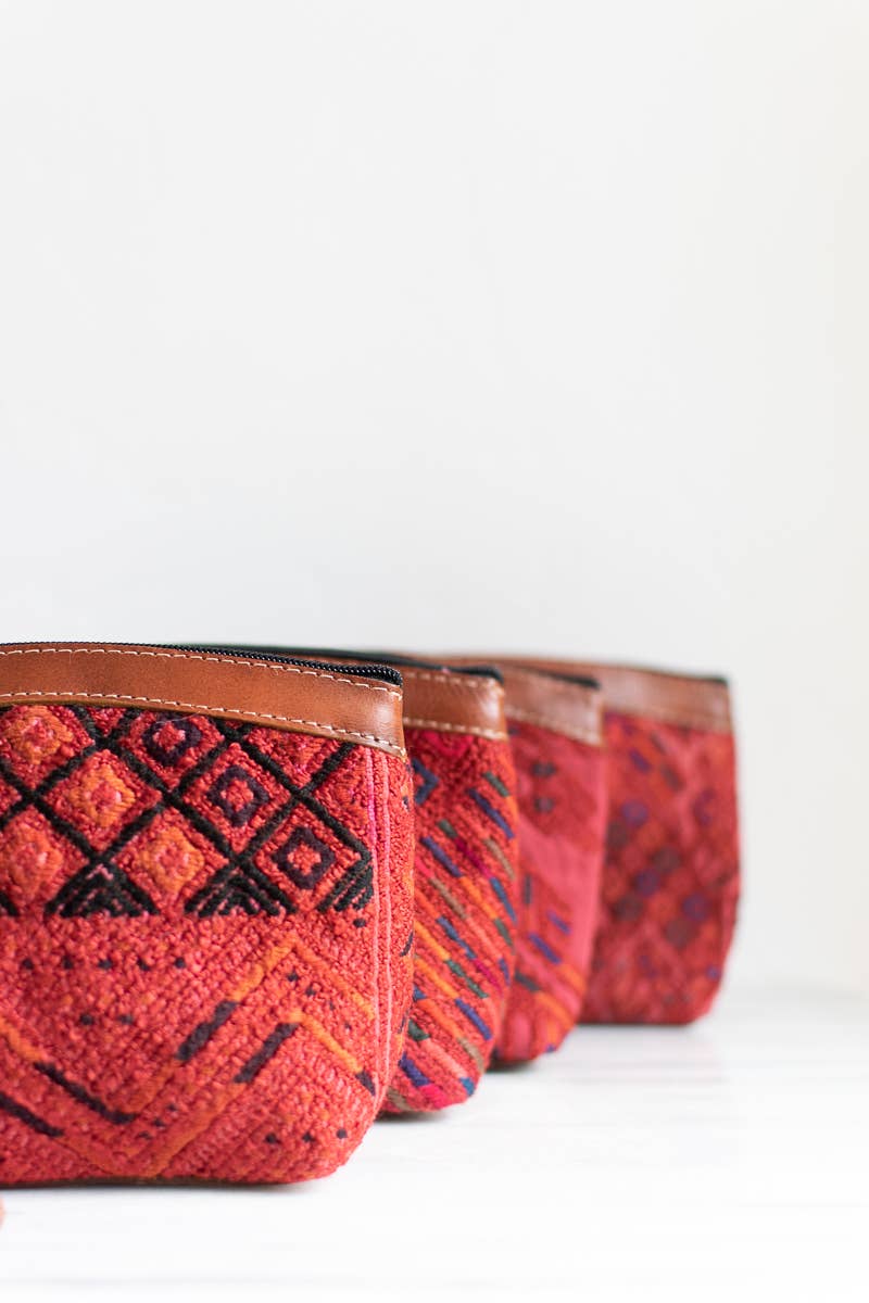 Red SALE - Woven Wristlet Crossbody Purse for wholesale on Faire4