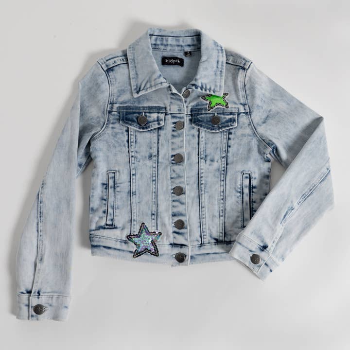 Happy Jean Jacket for wholesale by Kidpik
