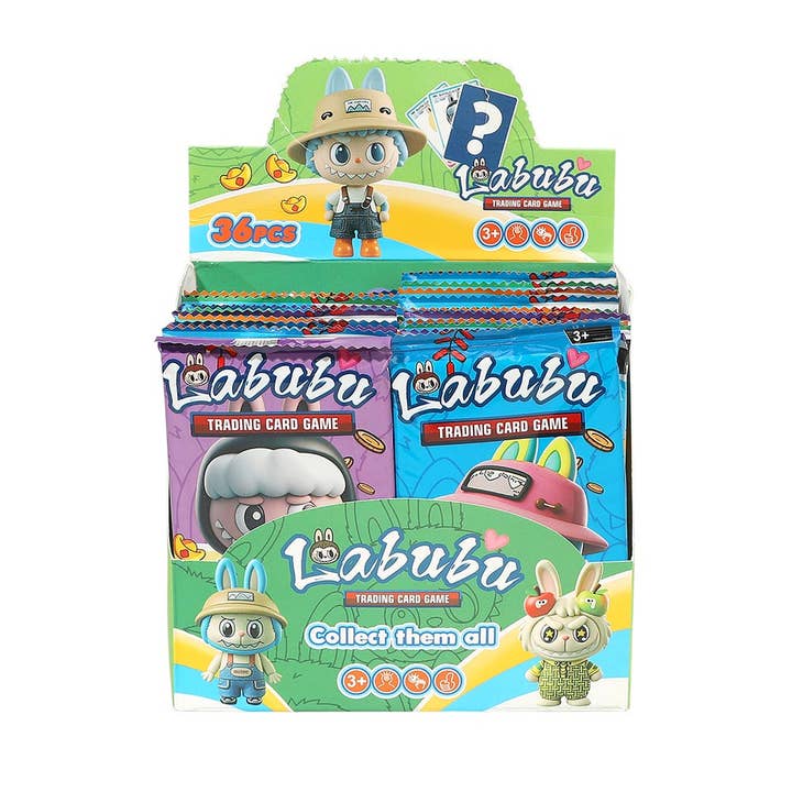 Sensibling Corp. - Vente Jeux de cartes - 36PCS - Cartes de Collection du Jeu d'Échange Monster Bunny3