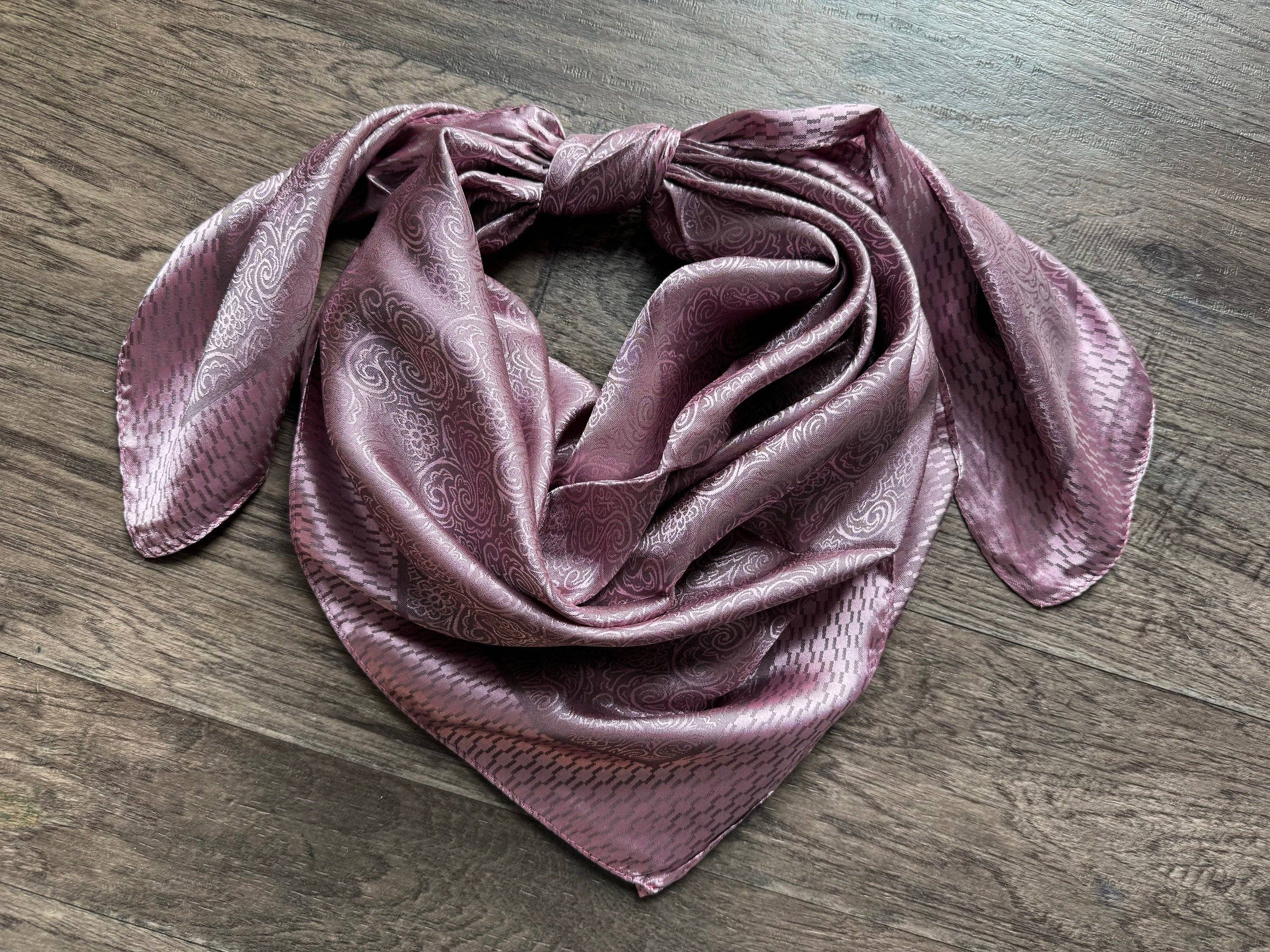 Double B Wild Rags - Wholesale Scarf - Women's - Wild Rag JACQUARD Regal Paisley 38"x38" Cowboy Western Neck Scarf Bandanna by Double B Wild Rags2