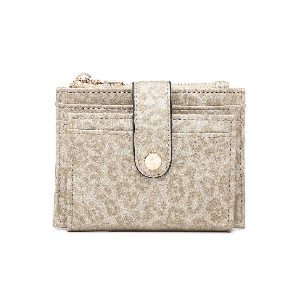 MiMi Wholesale - Wholesale Wallet - Women's - WL1904 Mini Snap Button Wallet & Cardholder w/ Zipper Pocket15