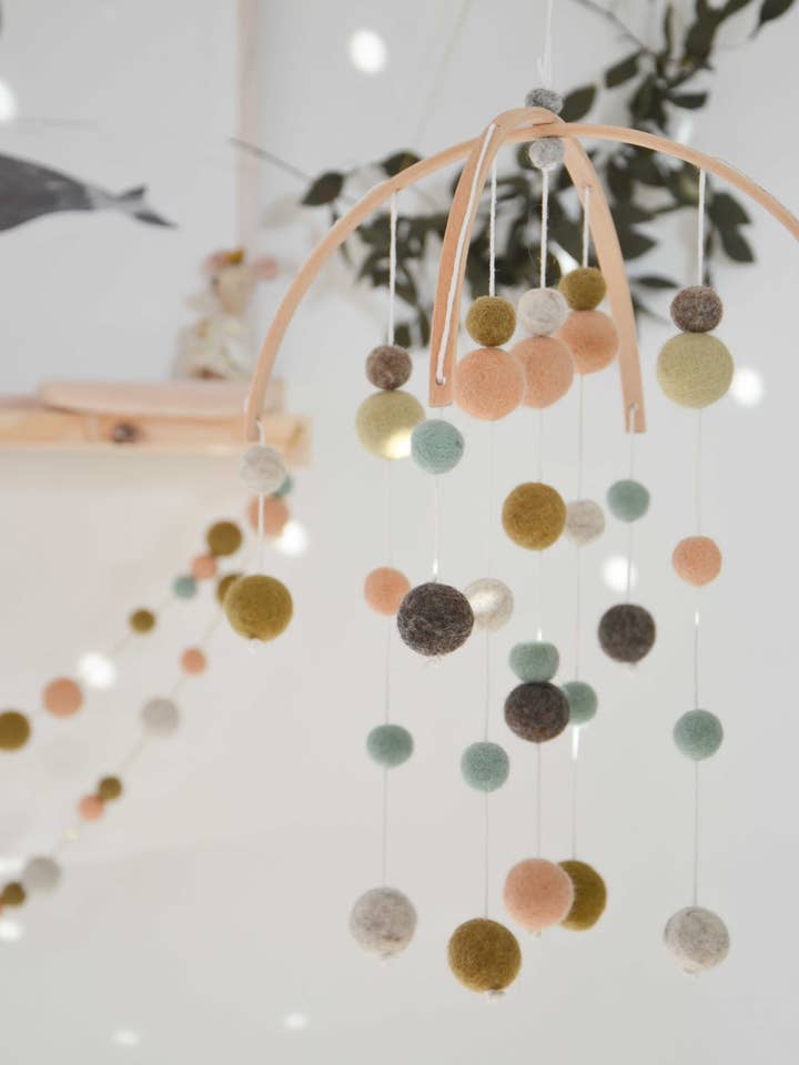 Decorative mobile for baby room for wholesale by Calmfordreamers