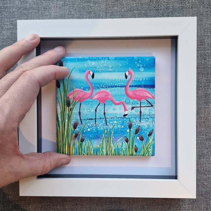By Jo Crafts – wholesale Art print – 44-SP Flamingo Small Picture2