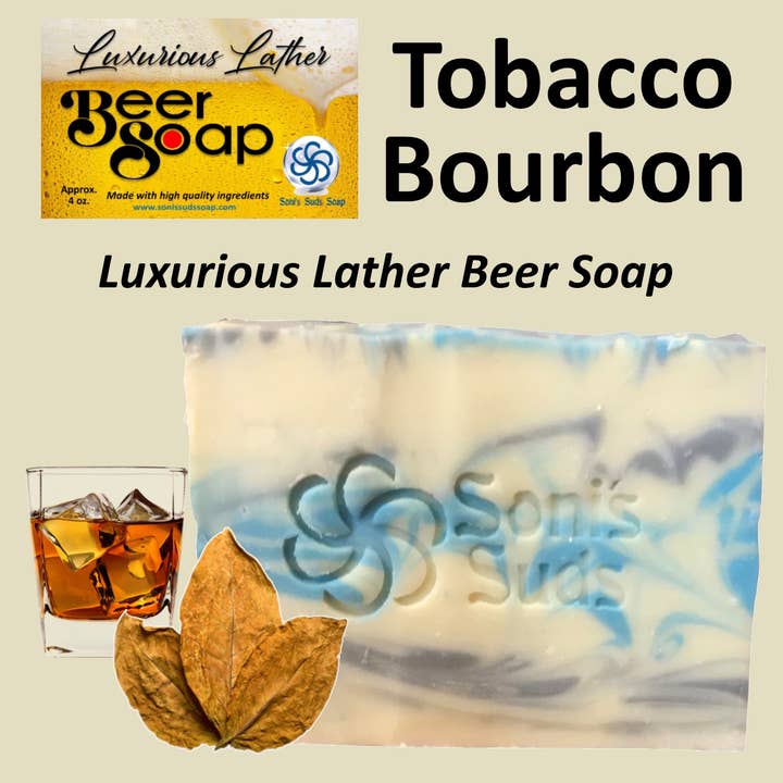 Savon à la bière - fabriqué avec les meilleurs ingrédients et de la bière ! pour la vente par Soni's Suds Soap and More