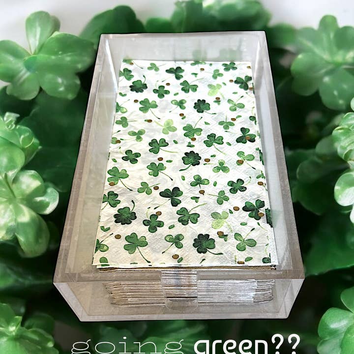 Suporte para Guardanapos de Toalha de Convidado em Acrílico Transparente por atacado de CJ Gift Goddess