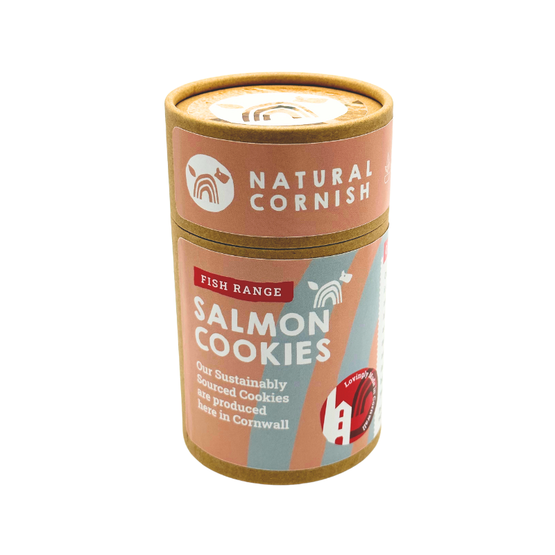 The Pets Larder - Vente Friandises – chien - Biscuits au saumon de Cornouailles pour chiens2