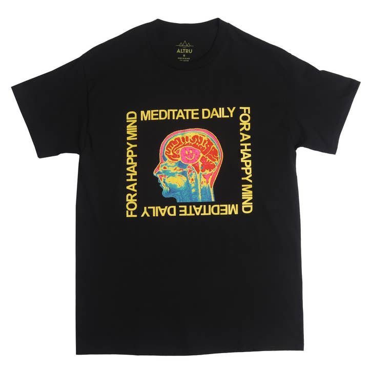 MEDITATE DAILY TEE for wholesale by Altru Apparel