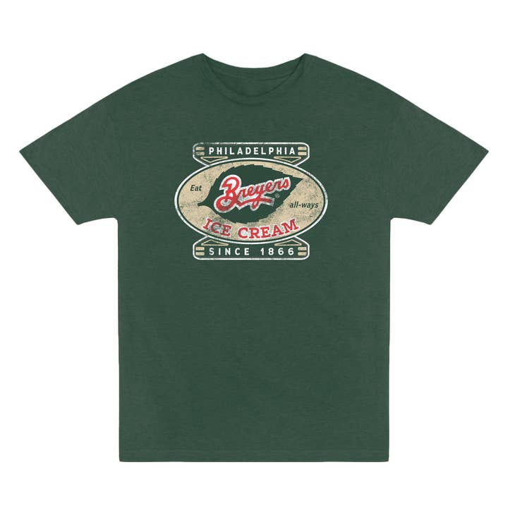 Breyers® Ice Cream Philadelphia Since 1866 | Vintage Unisex Tee for wholesale by www.sweetvintagetees.com