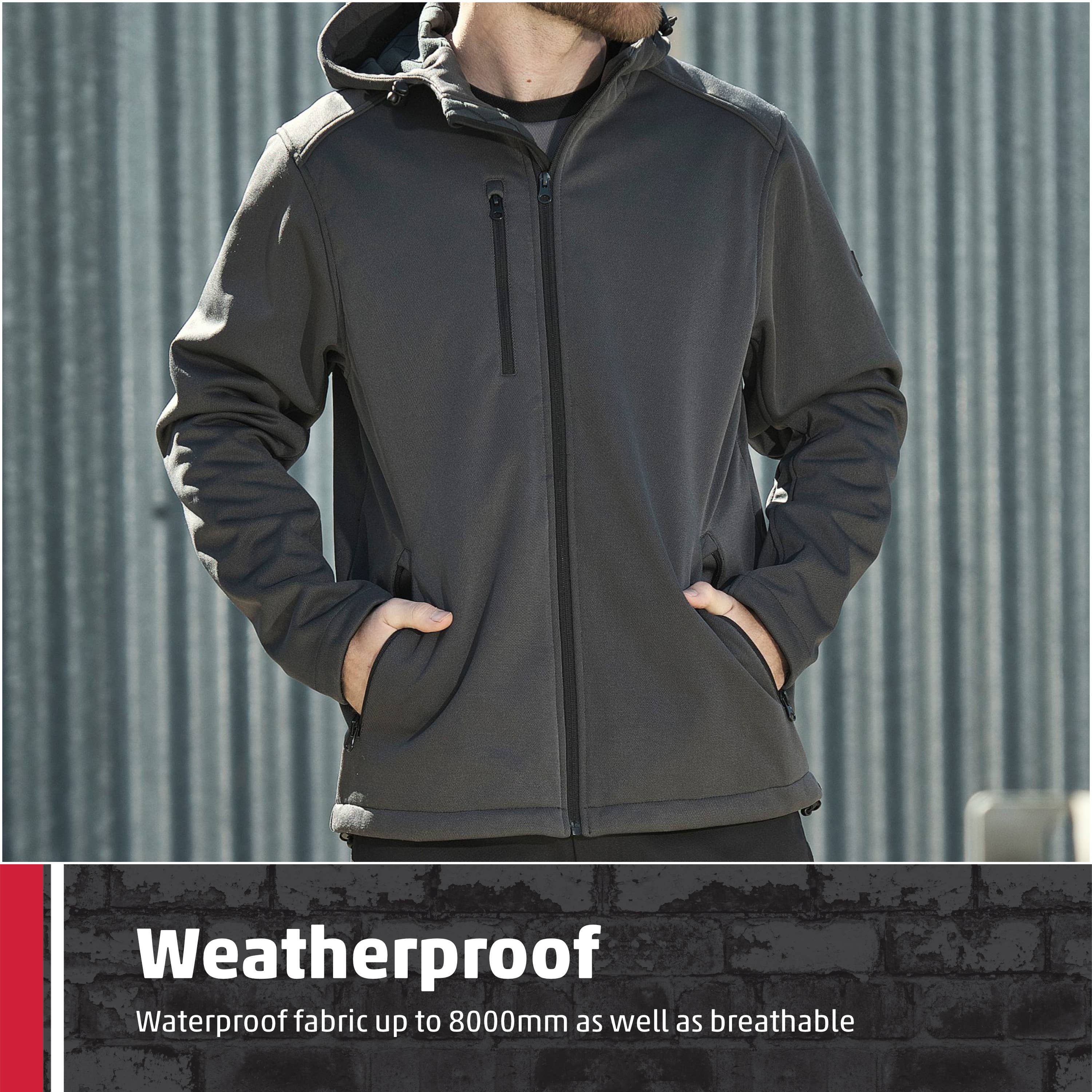 TuffStuff Workwear – Großhandel Sportjacke – Herren – TuffStuff Hale Jacke, wasser- und winddicht, atmungsaktiv6