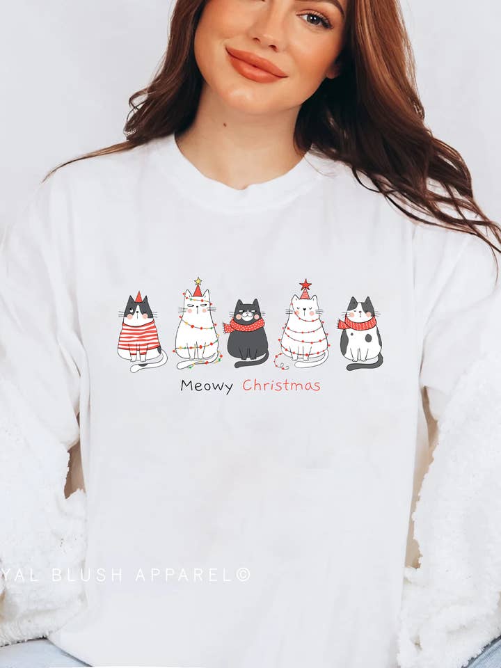 Meowy Christmas fullfärgsöverföring för wholesale av RBA Transfers