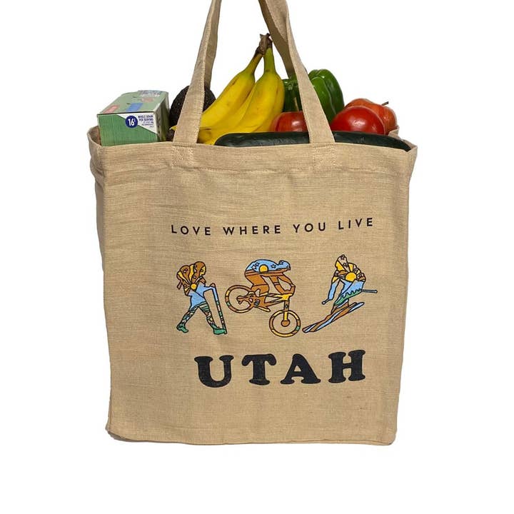 UT Elsk Hvor Du Bor Indkøbsnet for engroshandel hos Stardust Sustainables