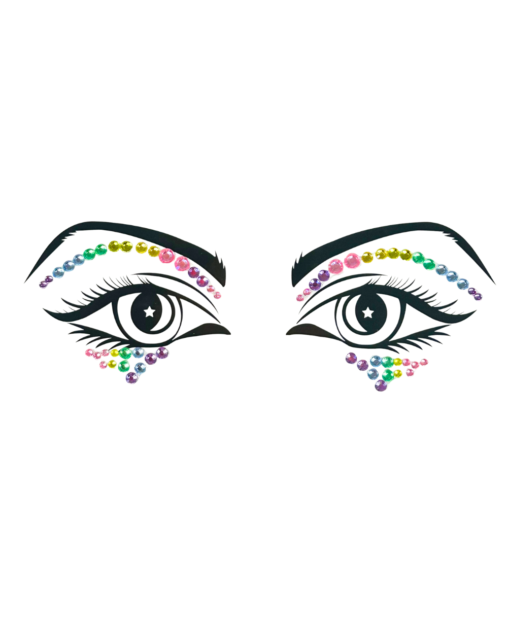 Lunautics – Großhandel Körper-Glitzer/-Schimmer – Daydream - Gesichtsschmuck im Regenbogenschliff3