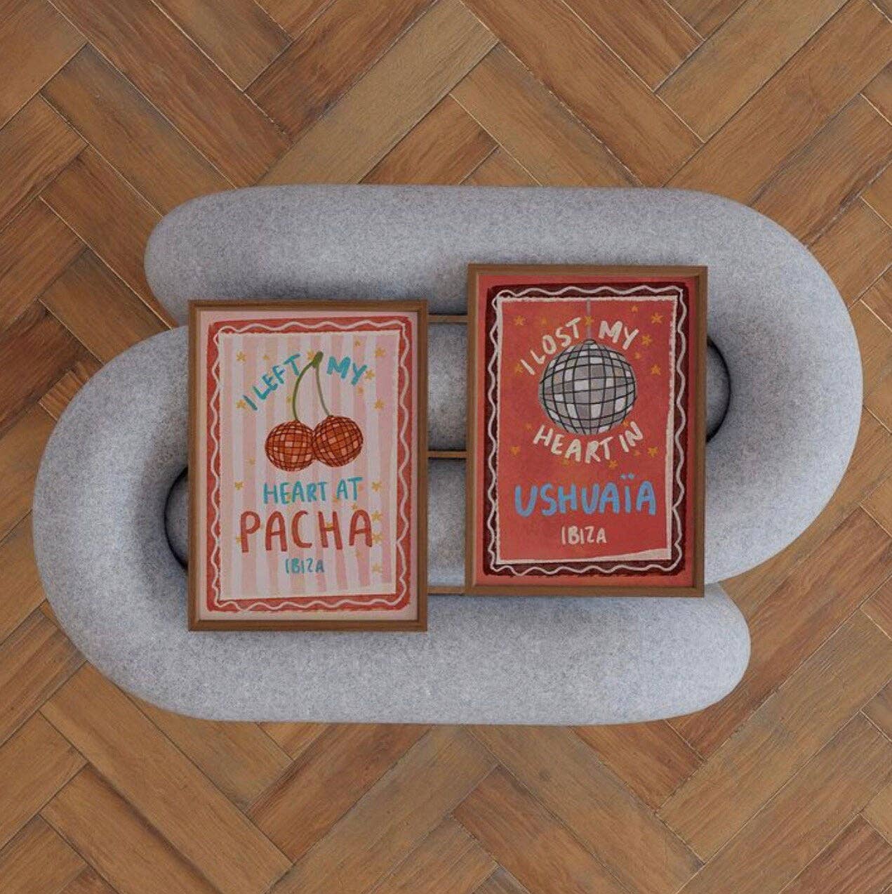 Illustrated by Weezy - Wholesale Art Print - I Left My Heart At Pacha Ibiza Print2