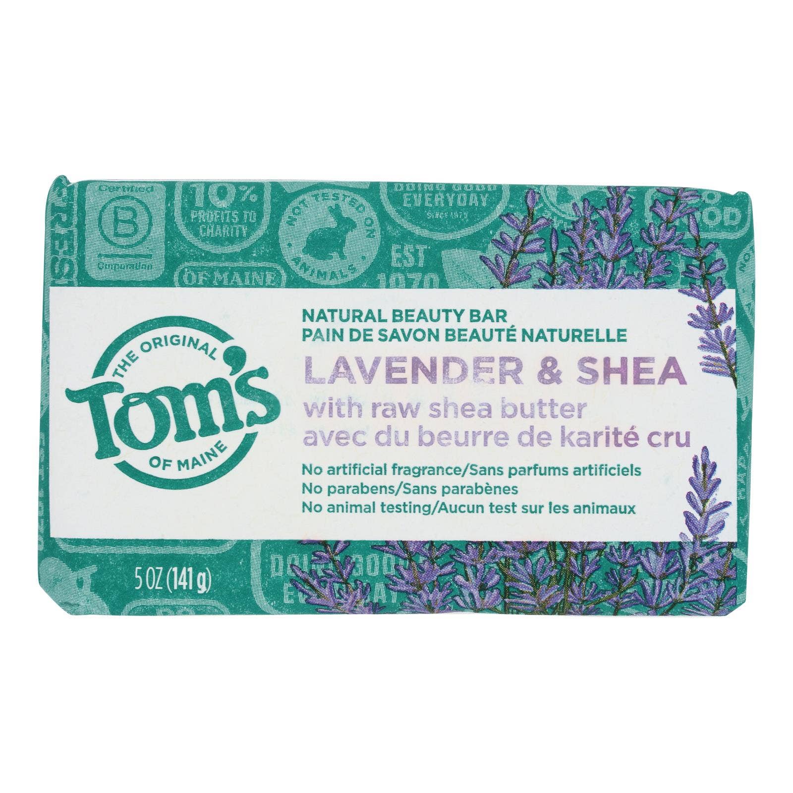 Everyday Supply Co - Wholesale Bar Soap - Tom's Lavender Tea Tree Soap, 6-Pack, 5 Oz0