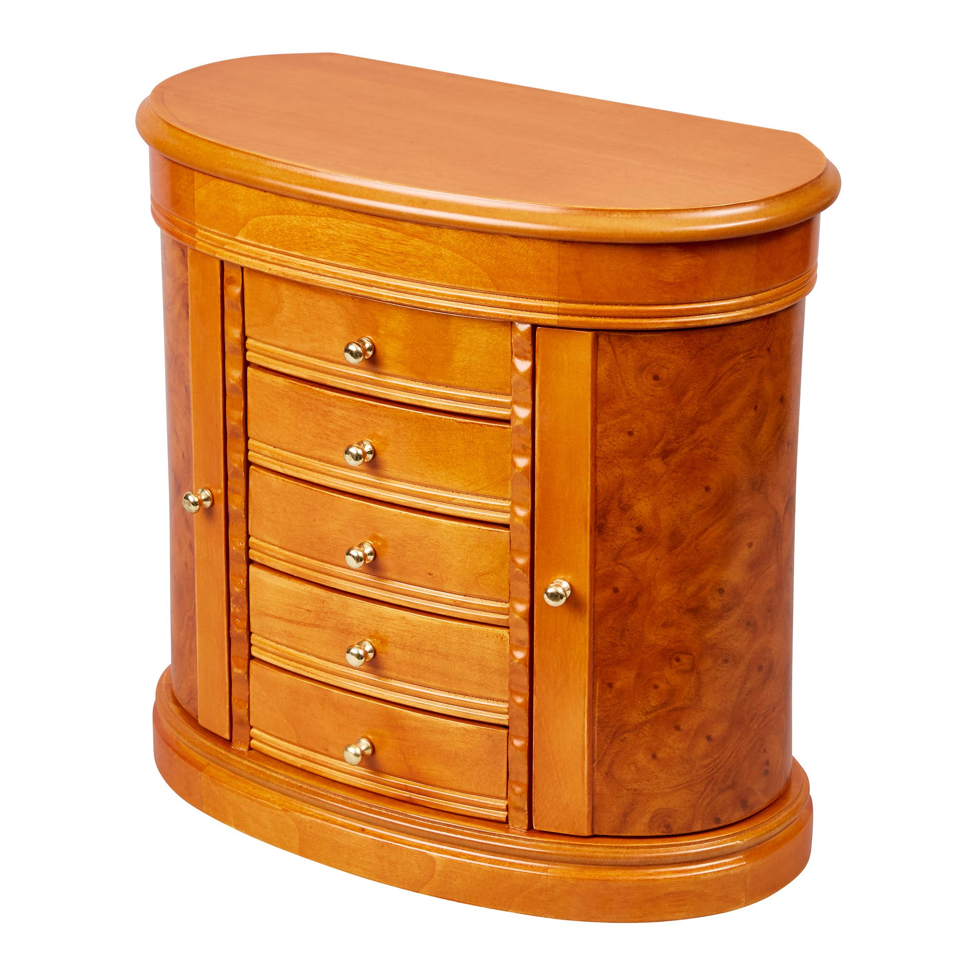 Mele and Co - Wholesale Jewelry Box/Organizer - Mele and Co Trinity Wooden Jewelry Box1