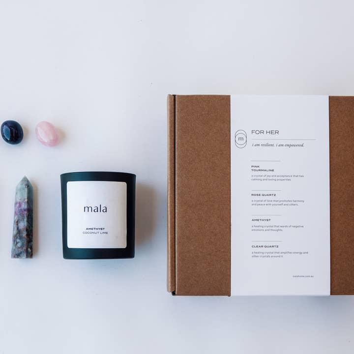 confezione regalo in cristallo per lei per la vendita all'ingrosso da parte di mala home