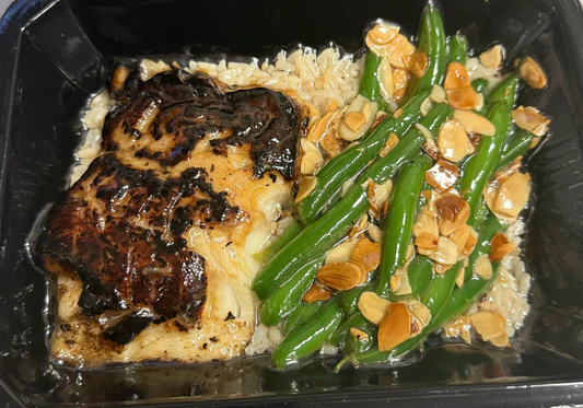 All Fresh Seafood - Wholesale Fish/Seafood - Cod, Capers & A Pilaf Party, 1 LB Retail Tray0