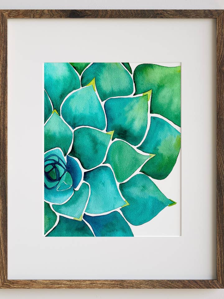 Living the Green Life Art Print for wholesale by Jradartdesign