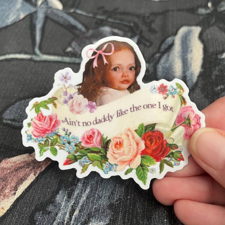 Renesmee No Daddy Like the One I Got 3” Twilight Sticker for wholesale by Broad Sides