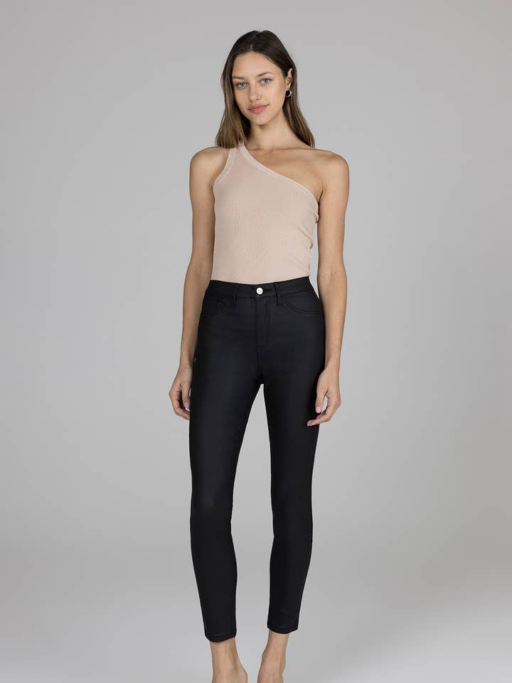 CHAK3020 enkellaarsjes voor dames, hoge taille, skinny voor wholesale door Ceros Jeans