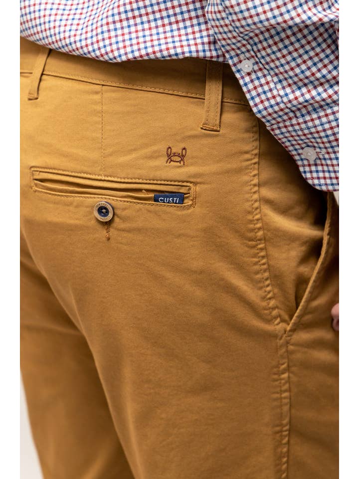 Custi Mikelo: Made in Spain - Wholesale Pants - Men's - Albero Elastic Chino Pants | Jesulín