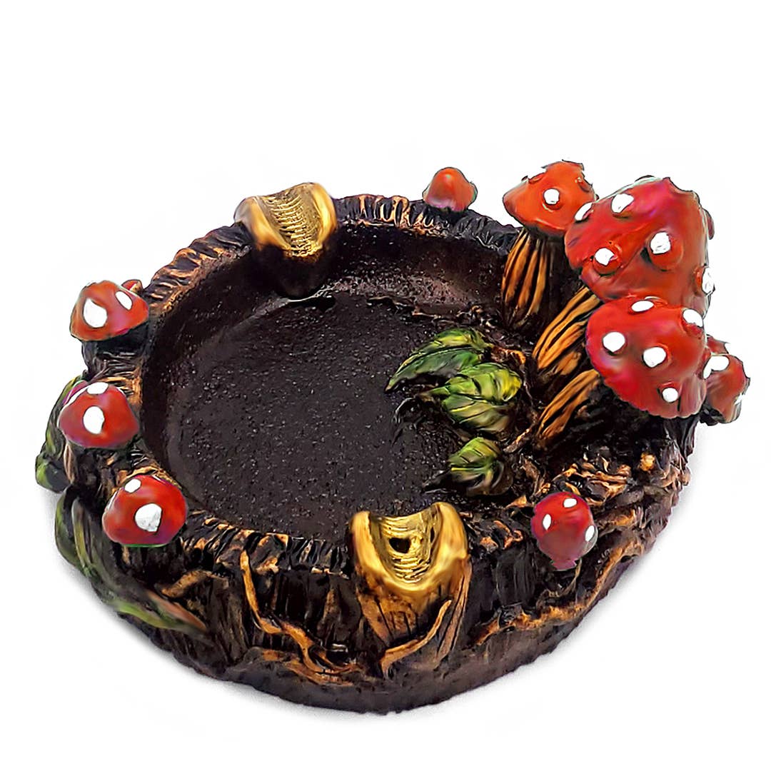 Pichincha - Vente Cendrier - Cendrier rond en forme de figurine avec plusieurs champignons4