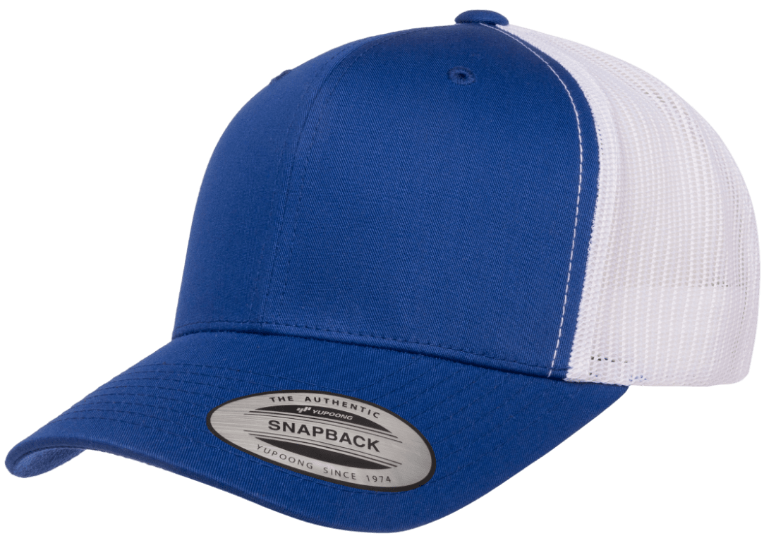 The Park Wholesale - Vente Casquette de camionneur – unisexe - Casquette trucker rétro Yupoong 6606T, casquette de baseball avec filet arrière, couleurs bicolores - YP Classics®9