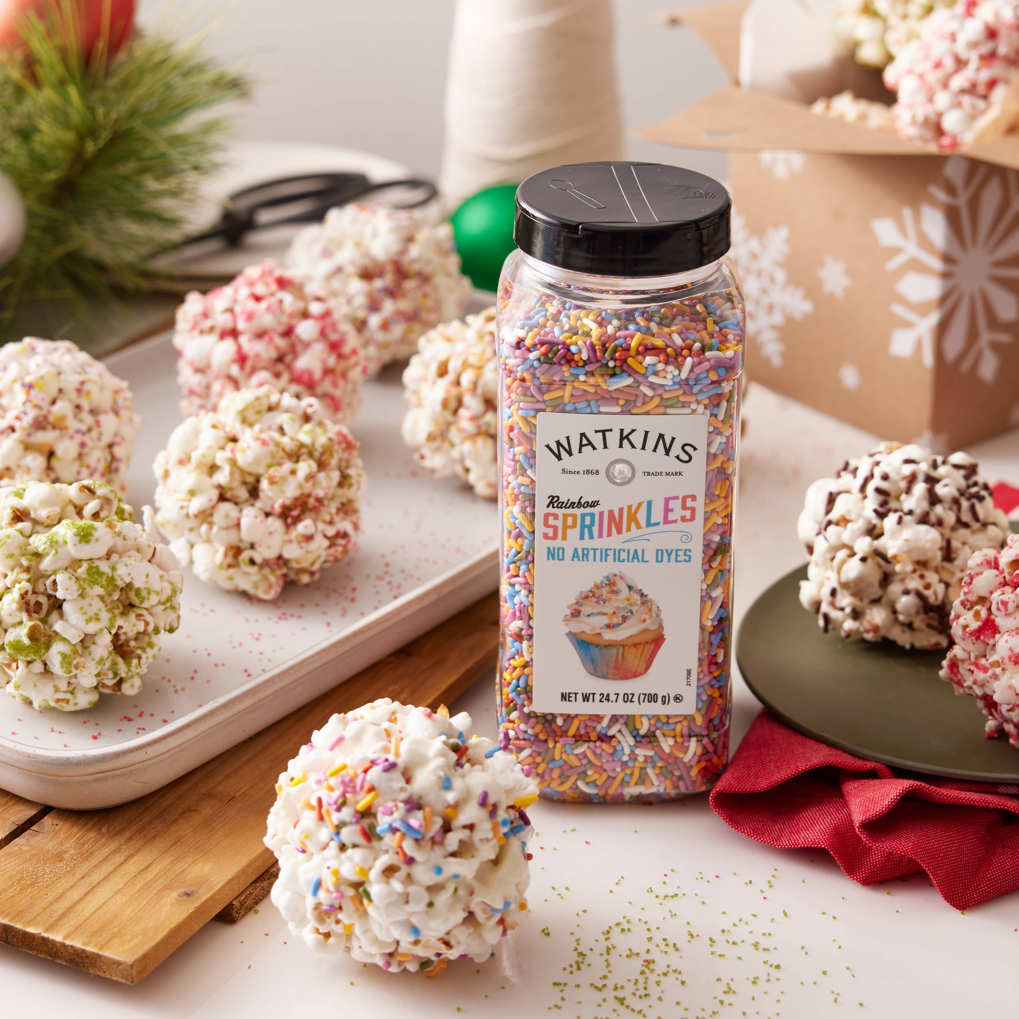 The Watkins Co. - Wholesale Sprinkles - Rainbow Decorating Sprinkles 24.7 oz3