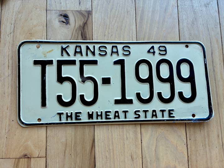 1949 Kansas Lastbil Nummerplade for engroshandel hos RusticPlates