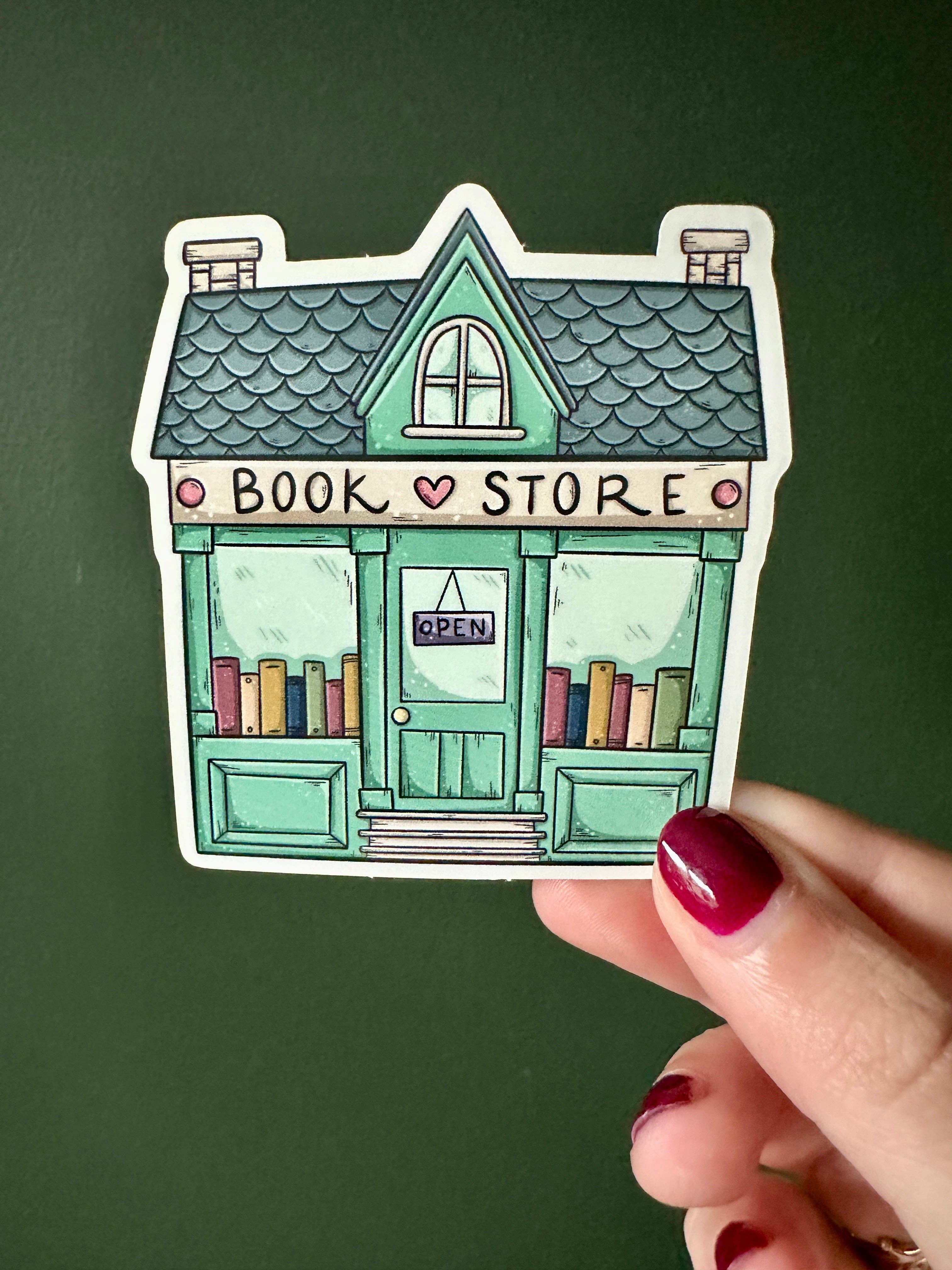 Magic&Books - Wholesale Sticker - Bookstore Die Cut Sticker2