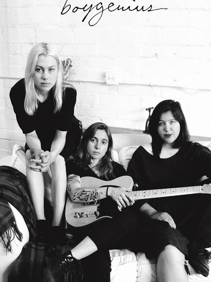 Boygenius Albumomslag Rock N Roll Musik Svart & Vit för wholesale av Posters Wholesale