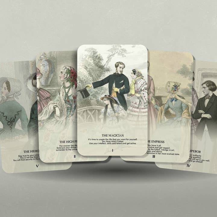 Ibiza Tarot USA - Venta al por mayor Cartas del tarot - Tarot del siglo XVIII - Arcanos mayores - Cartas del Tarot