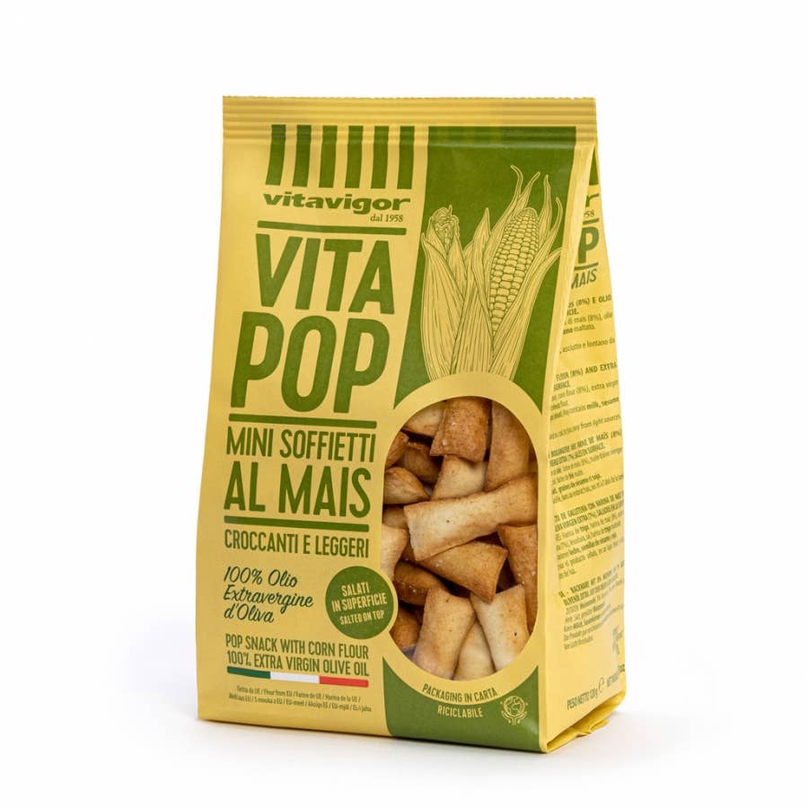 VITAVIGOR - Wholesale Puffed Snack - VitaPop Corn Bellows0