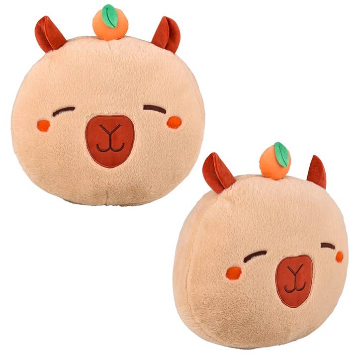 Cuscino capibara in peluche da 40 cm - LLB Toys per la vendita all'ingrosso da parte di La Luna Bella - Toys