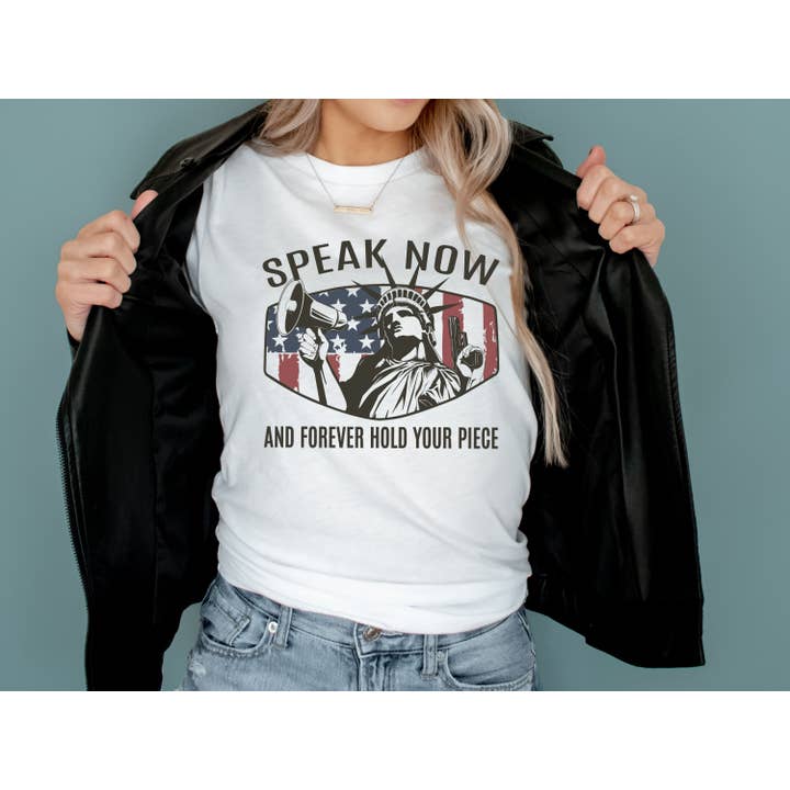 GFF Apparel - Wholesale Screen Printed T-Shirt - Unisex - Lady Liberty 2A Shirt