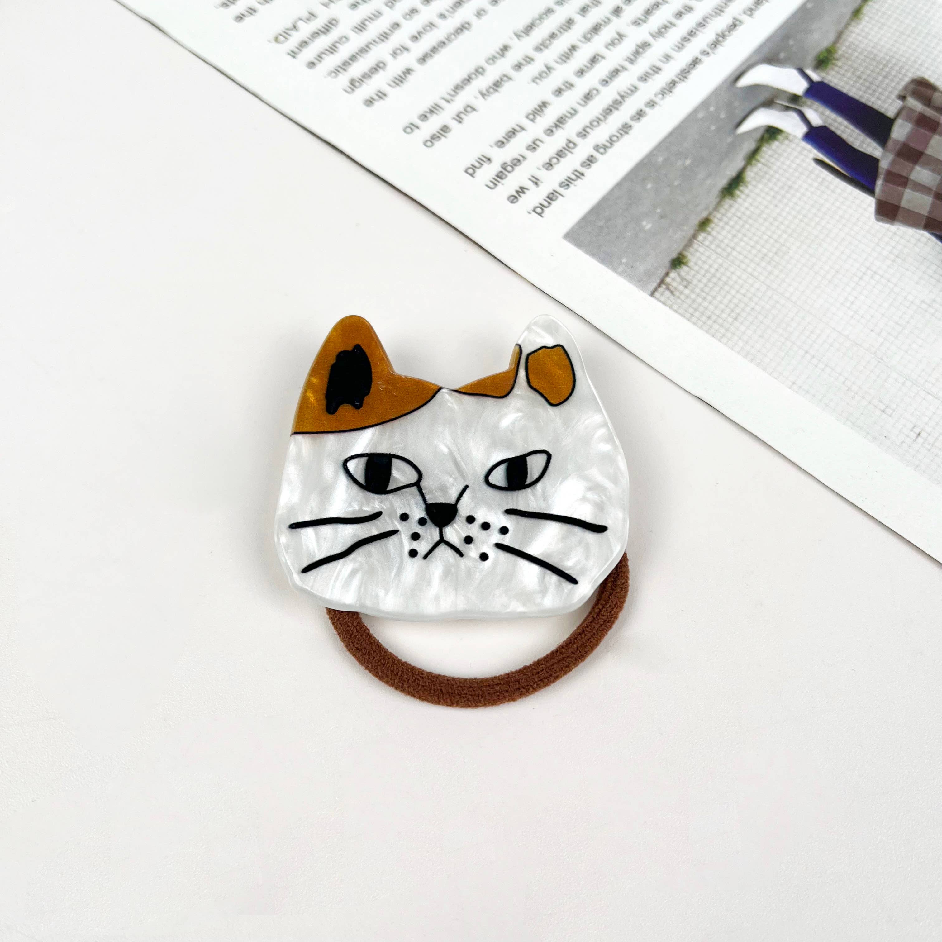 mildstyles - Wholesale Hair Tie - Lovely cartoon cat hair tie4