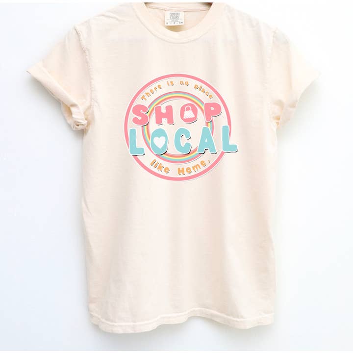 Shop Local Comfort Colors Tee for wholesale by Gia Gifts Boutique