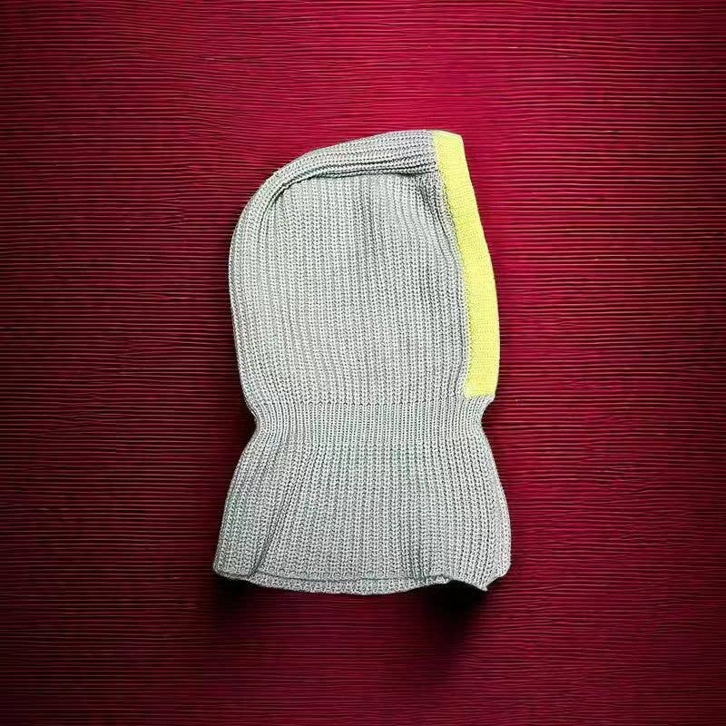 Dipped Shop - Wholesale Beanie - Women's - Simple Color Block Button Down Knit Hat Scarve DPS16147