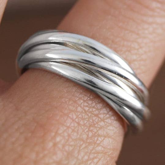 Otis Jaxon London - Wholesale Band/Stacked Ring - Classic Russian Wedding Ring0