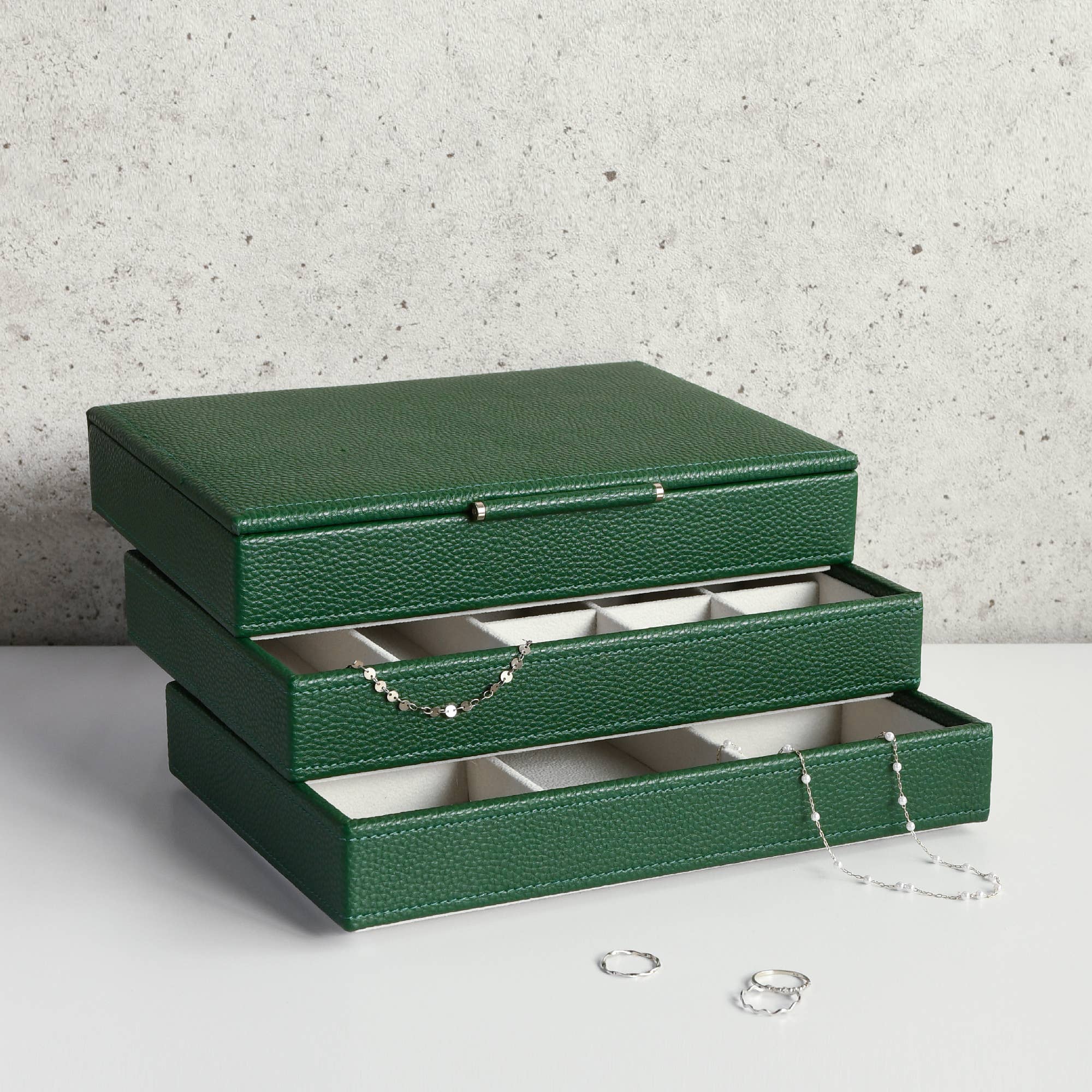 Perri Bleu - Wholesale Jewelry Box/Organizer - Odetta Stackable Jewelry Organizer9