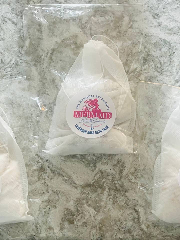 Bath Soak Tea for wholesale by Mermaid Bath & Bubbleworks, LLC