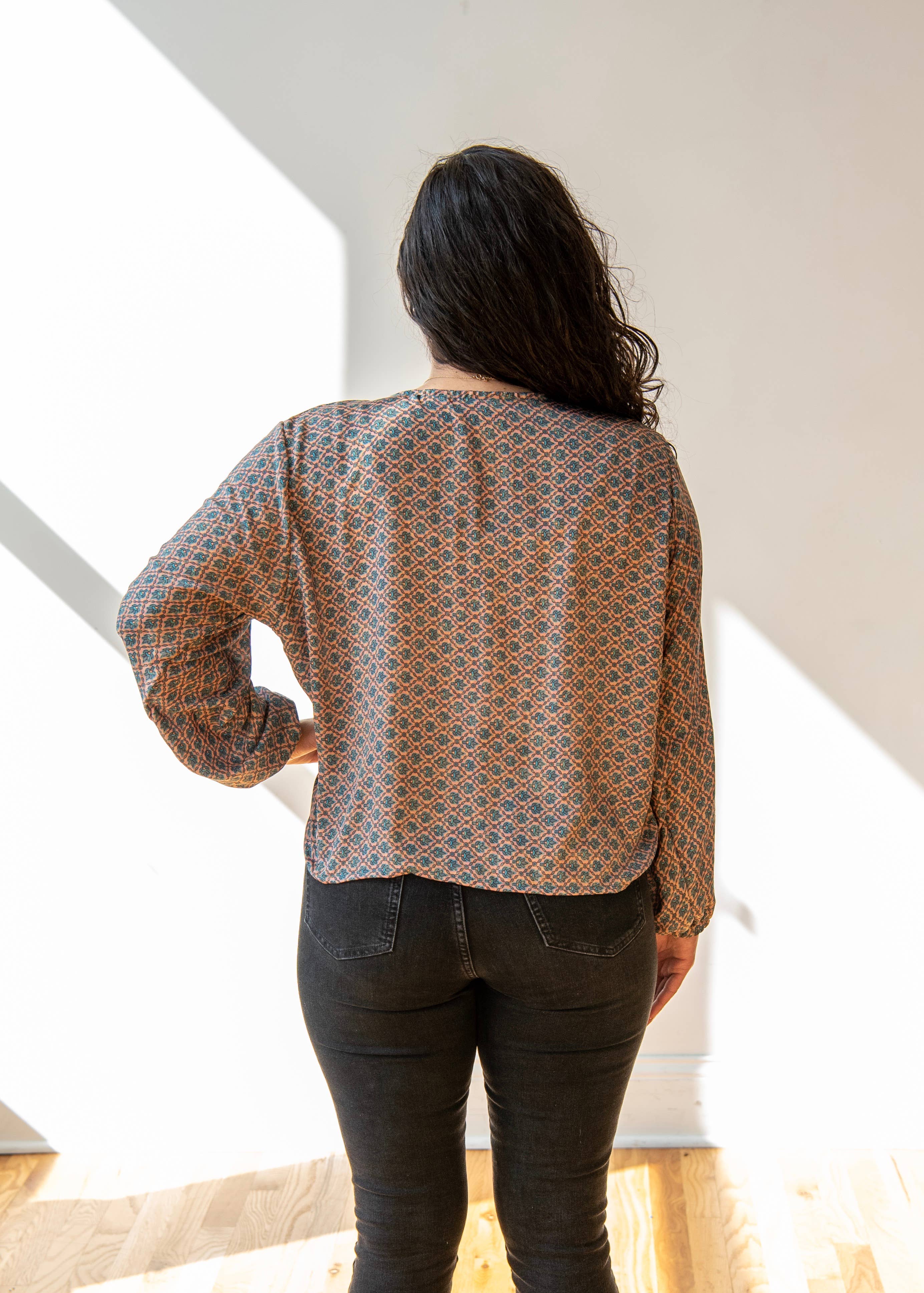 Baizaar - Wholesale Blouse - Women's - Sari Tie Blouse7