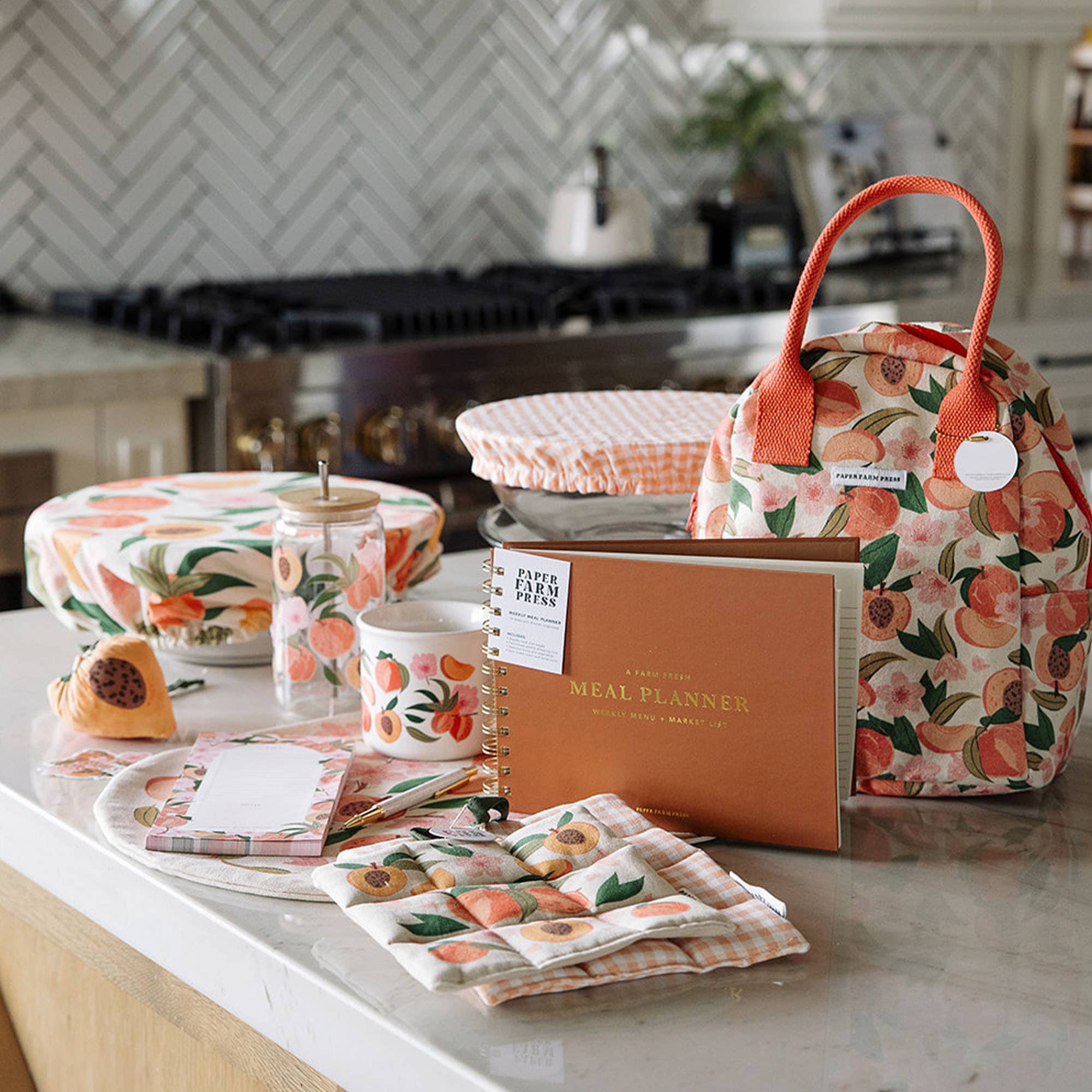 Paper Farm Press - Wholesale Drinking Glass/Cup - Peach Blossom Glass Can3