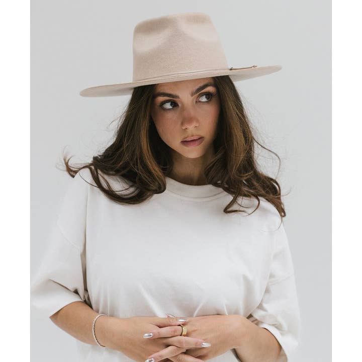 Gigi Pip - Wholesale Fedora - Women's - Emery Teardrop Fedora