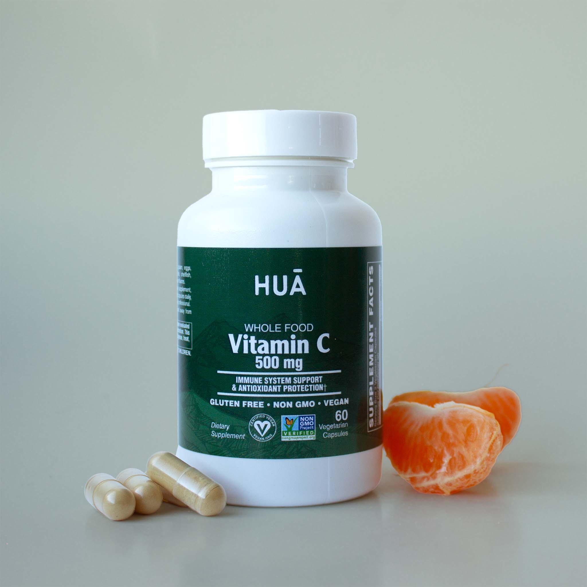 HUA Wellness - Wholesale Oral Supplement/Vitamin - Whole Food Vitamin C + Probiotics1