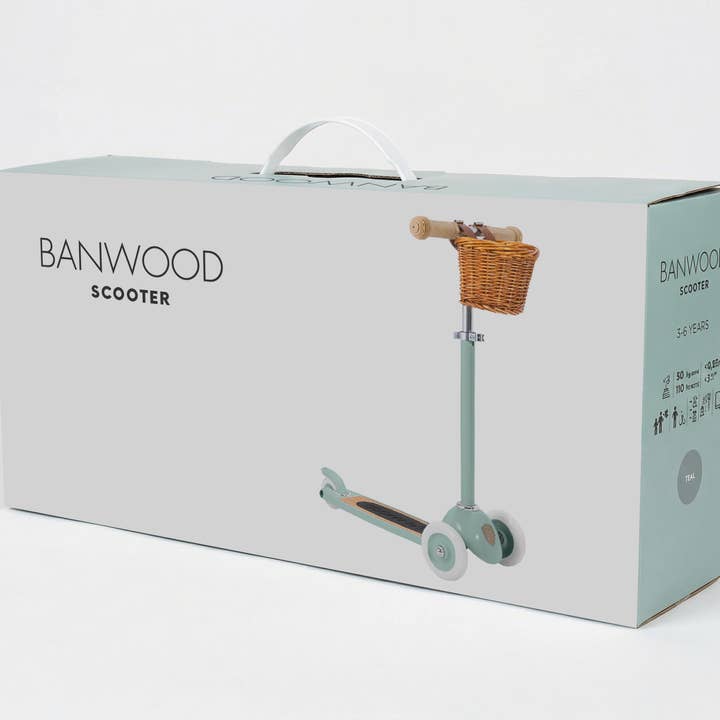 Banwood Inc - Wholesale Bike/Scooter - Kids - BANWOOD 3-WHEEL SCOOTER VINTAGE - WHITE13