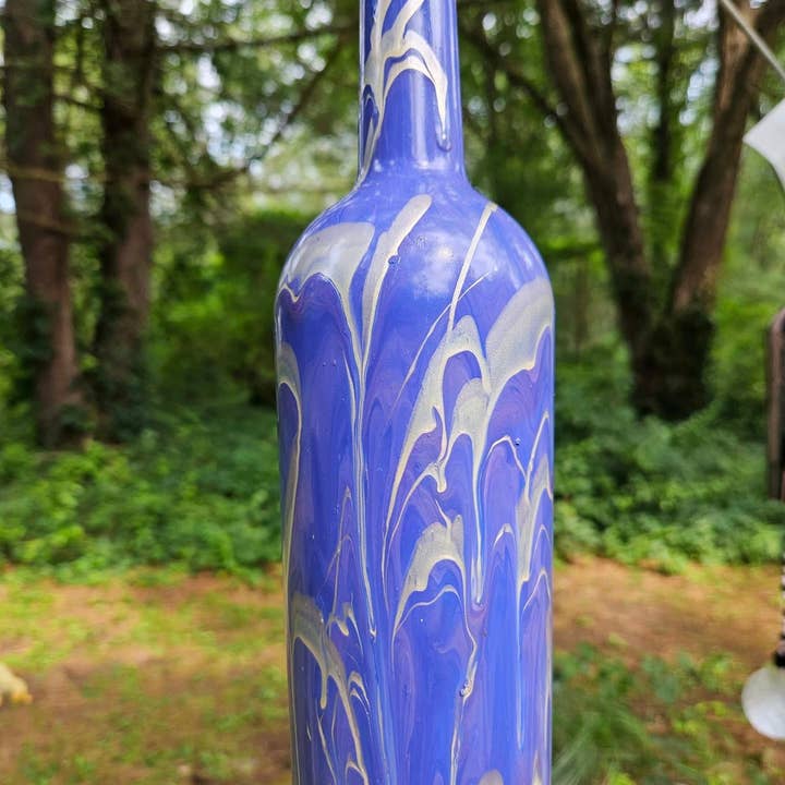 Multiple Wine Bottle Wind Chimes for wholesale on Faire