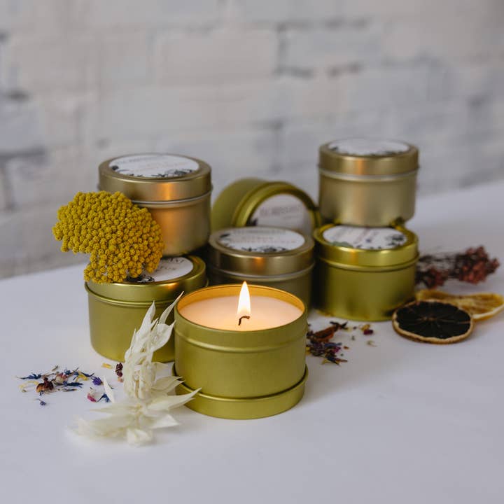 Florissant Collective - Wholesale Jar/Filled Candle - Maple Chai + Cream Candle Tin6